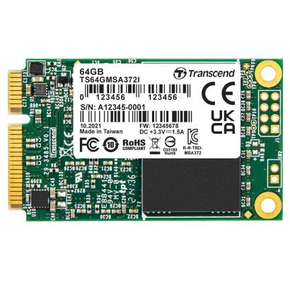 Transcend mSATA 64G SATA3 MLC WIDE TEMP